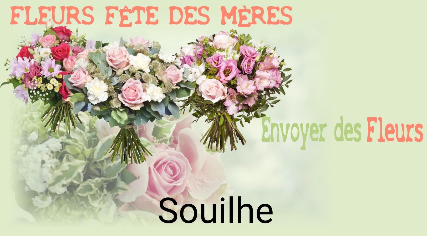 Bouquet de Fête des Mères livré à Souilhe